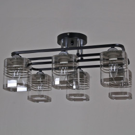 Потолочная люстра 70209-0.3-06 BK+CR