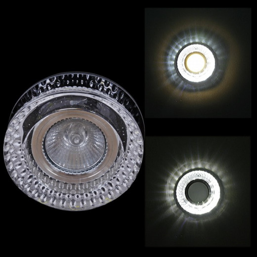 Встраиваемый светильник  71090-9.0-001D MR16 +LED3W BK