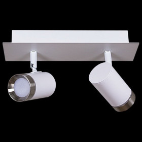 Спот 84281 84281-9.5-002RT LED2*5W WT+SN