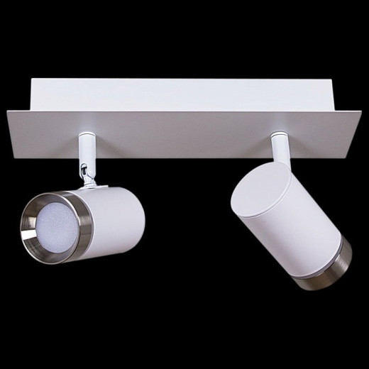 Спот 84281 84281-9.5-002RT LED2*5W WT+SN