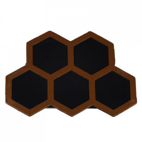 Накладной светильник 86222-9.2-005U LED5*1W BK+GD