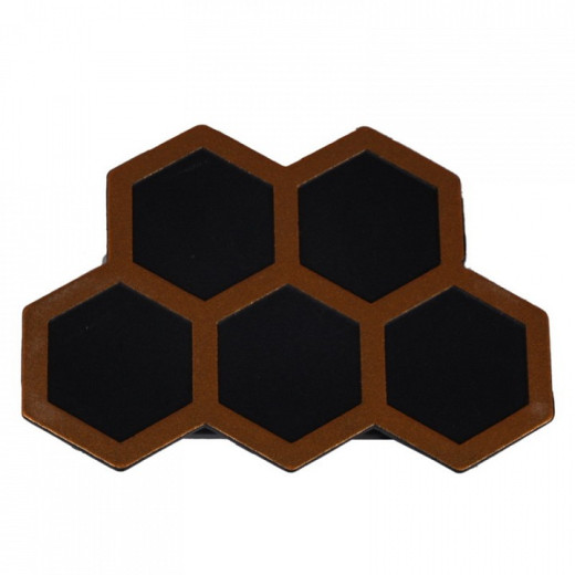 Накладной светильник 86222-9.2-005U LED5*1W BK+GD