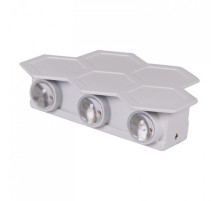 Накладной светильник 86222-9.2-005U LED5*1W WT