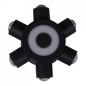 Накладной светильник 86973-9.2-007U LED2W+6*1W BK