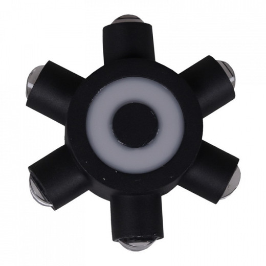 Накладной светильник 86973-9.2-007U LED2W+6*1W BK