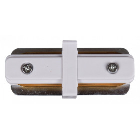 Соединитель линейный для треков RL 06037 straight connector WT