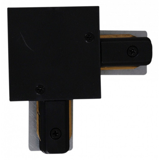 Соединитель угловой L-образный для треков встраиваемых RL 06044 corner connector BK
