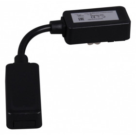 Соединитель гибкий для треков RL 06202 power corner/inner connector BK