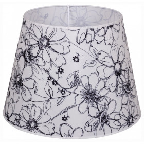 Плафон текстильный SHADE 1718B BK