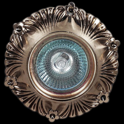 Встраиваемый светильник Sneha  001/URS MR16 GD+BK