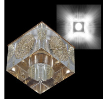 Встраиваемый светильник Sneha 131019/CT 131019/CT G9 GD/CL