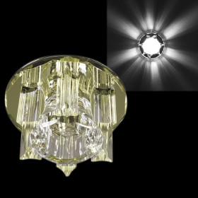 Встраиваемый светильник Sneha  2020/B G9 CR+YL