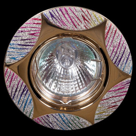 Встраиваемый светильник Sneha  2591/D MR16 GD