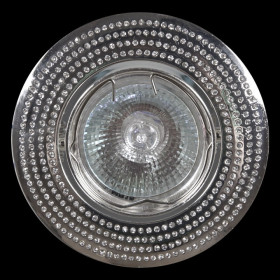 Встраиваемый светильник Sneha  2602/D MR16 SL/CL