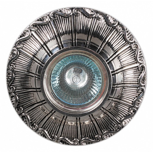 Встраиваемый светильник Sneha  6010/D MR16 SL+BK