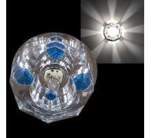 Встраиваемый светильник Sneha  7091/H G9 CR+BL