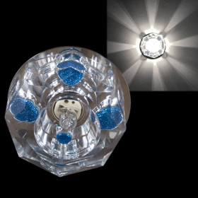 Встраиваемый светильник Sneha  7091/H G9 CR+BL