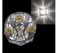 Встраиваемый светильник Sneha  7091/H G9 CR+YL