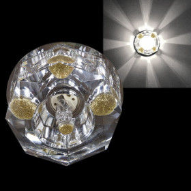 Встраиваемый светильник Sneha  7091/H G9 CR+YL