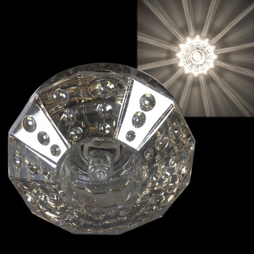 Встраиваемый светильник Sneha  7192/H G9 CR+YL