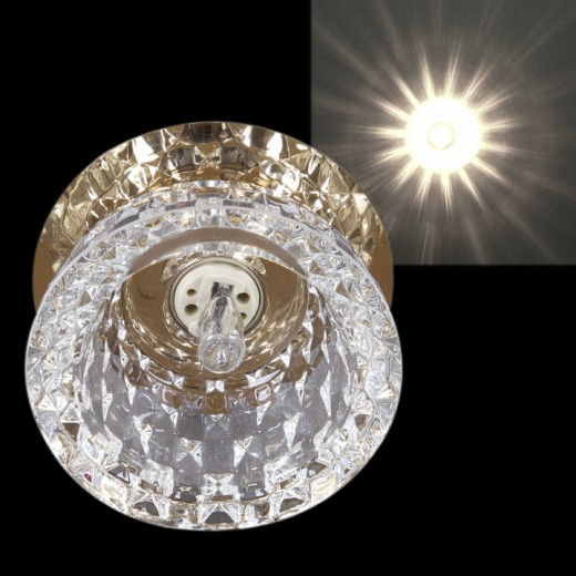 Встраиваемый светильник Sneha  7298/H G9 GD