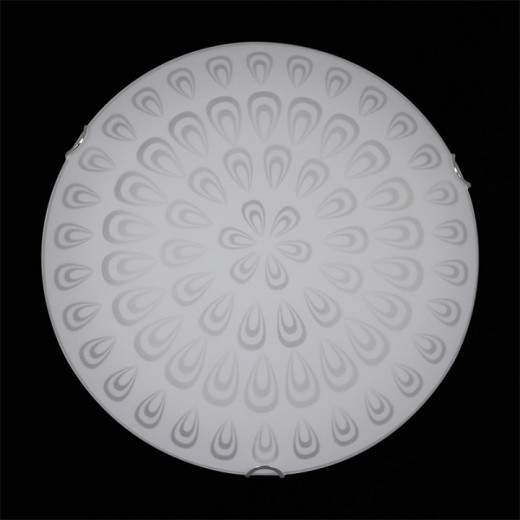 Накладной светильник Sneha  Павлин-2 мат (300) НПБ 01-2х60-001