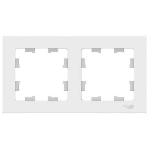 Рамка на 2 поста Systeme Electric AtlasDesign ATN000102, SE ATN000102