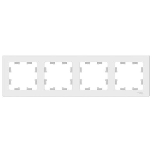 Рамка на 4 поста Systeme Electric AtlasDesign ATN000104, SE ATN000104