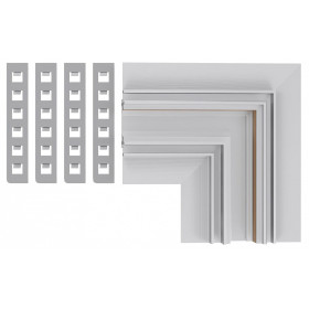 Соединитель угловой внутренний для треков встраиваемых ST-Luce SKYLINE 48 ST1007.529.12