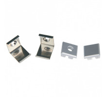 Набор заглушек и скоб для профиля Uniel UFE-N05 SILVER A POLYBAG UL-00000625