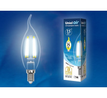 Лампа светодиодная Uniel Air E14 7.5Вт 4000K UL-00003296