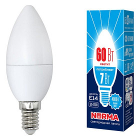 Лампа светодиодная Volpe  E14 7Вт 4000K UL-00003795