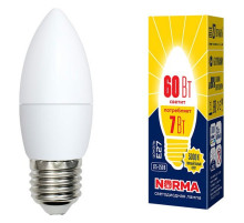 Лампа светодиодная Volpe  E27 7Вт 3000K UL-00003799