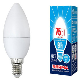 Лампа светодиодная Volpe  E14 9Вт 4000K UL-00003803