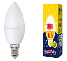 Лампа светодиодная Volpe  E14 11Вт 3000K UL-00003812