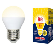 Лампа светодиодная Volpe  E27 7Вт 3000K UL-00003823