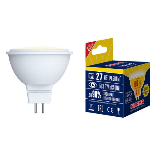 Лампа светодиодная Volpe  GU5.3 10Вт 3000K UL-00003843