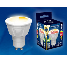 Лампа светодиодная Uniel Яркая Dim GU10 6Вт 3000K UL-00003990