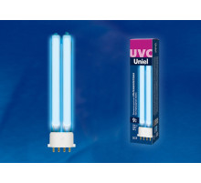 Лампа бактерицидная Uniel  2G7 9Вт K UL-00004683