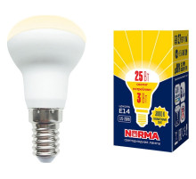 Лампа светодиодная Volpe  E14 3Вт 3000K UL-00005625