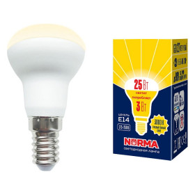 Лампа светодиодная Volpe  E14 3Вт 3000K UL-00005625