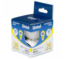 Лампа светодиодная Uniel  GU5.3 10Вт 3000K UL-00006839