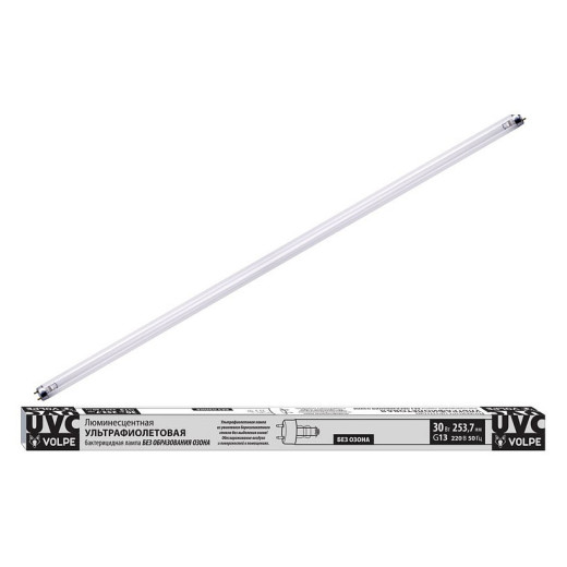 Лампа бактерицидная Volpe  G13 30Вт K UL-00007402