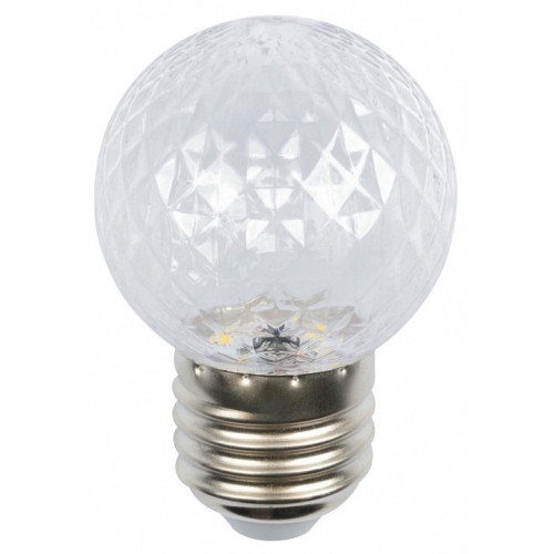 Лампа светодиодная Volpe DECOR COLOR E27 1Вт 6000K UL-00010065