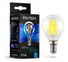 Лампа светодиодная Voltega Globe 6W E14 6Вт 4000K 7022