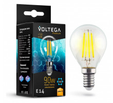 Лампа светодиодная Voltega Globe E14 9W Graphene E14 7Вт 2800K 7136