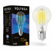 Лампа светодиодная Voltega General purpose bulb E27 7W E27 7Вт 3000K 7225
