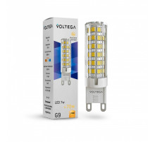 Лампа светодиодная Voltega Capsule G9 G9 5Вт 2700K 7263