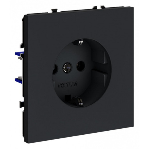 Розетка с заземлением, без рамки Voltum S70 VLS040107