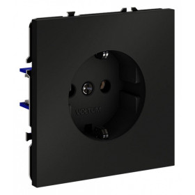 Розетка с заземлением, без рамки Voltum S70 VLS040108